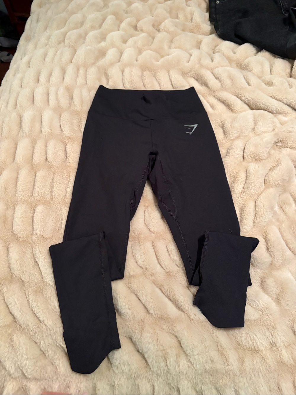Gymshark Black Kids High-Waist Leggings
